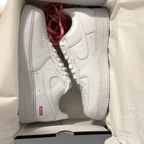 ❌sold ❌ Brand New Men’s Air Force 1 SP size 10.5 “Supreme” CU9225-100 - Picture 11 of 11